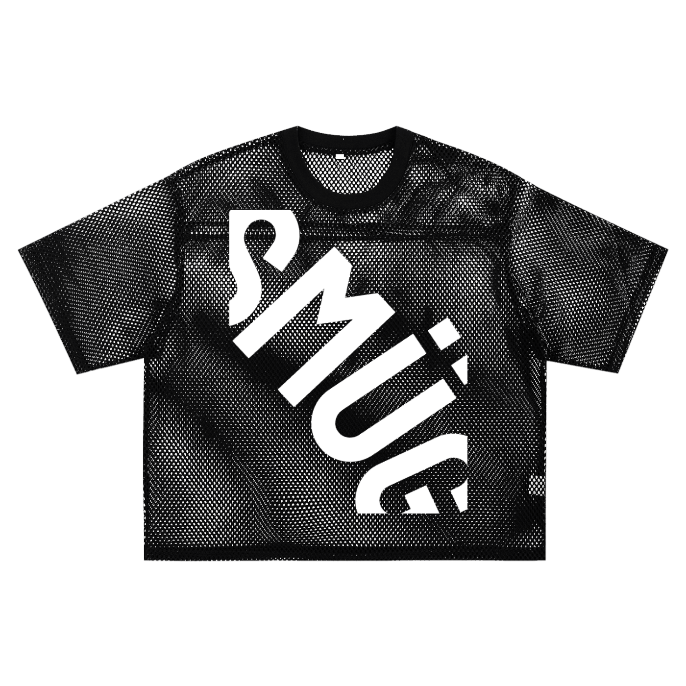 See-through Boxy Net T-Shirt