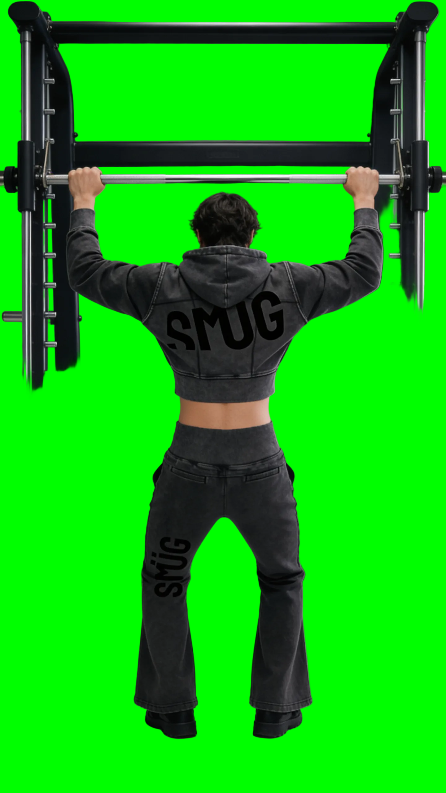 Vintage Washed Flared Fleece Pants