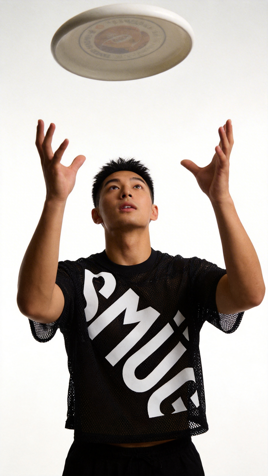 See-through Boxy Net T-Shirt