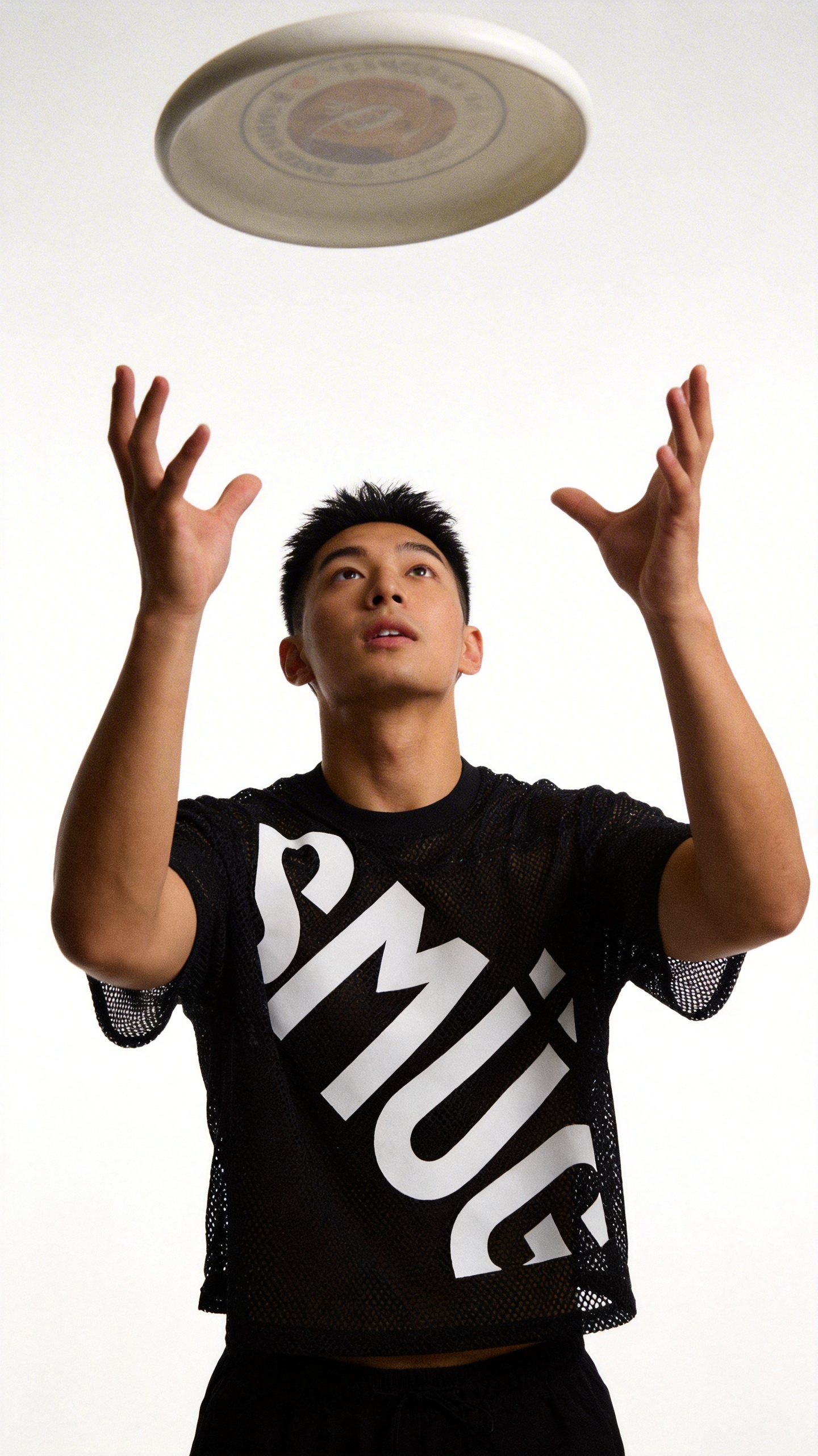 See-through Boxy Net T-Shirt