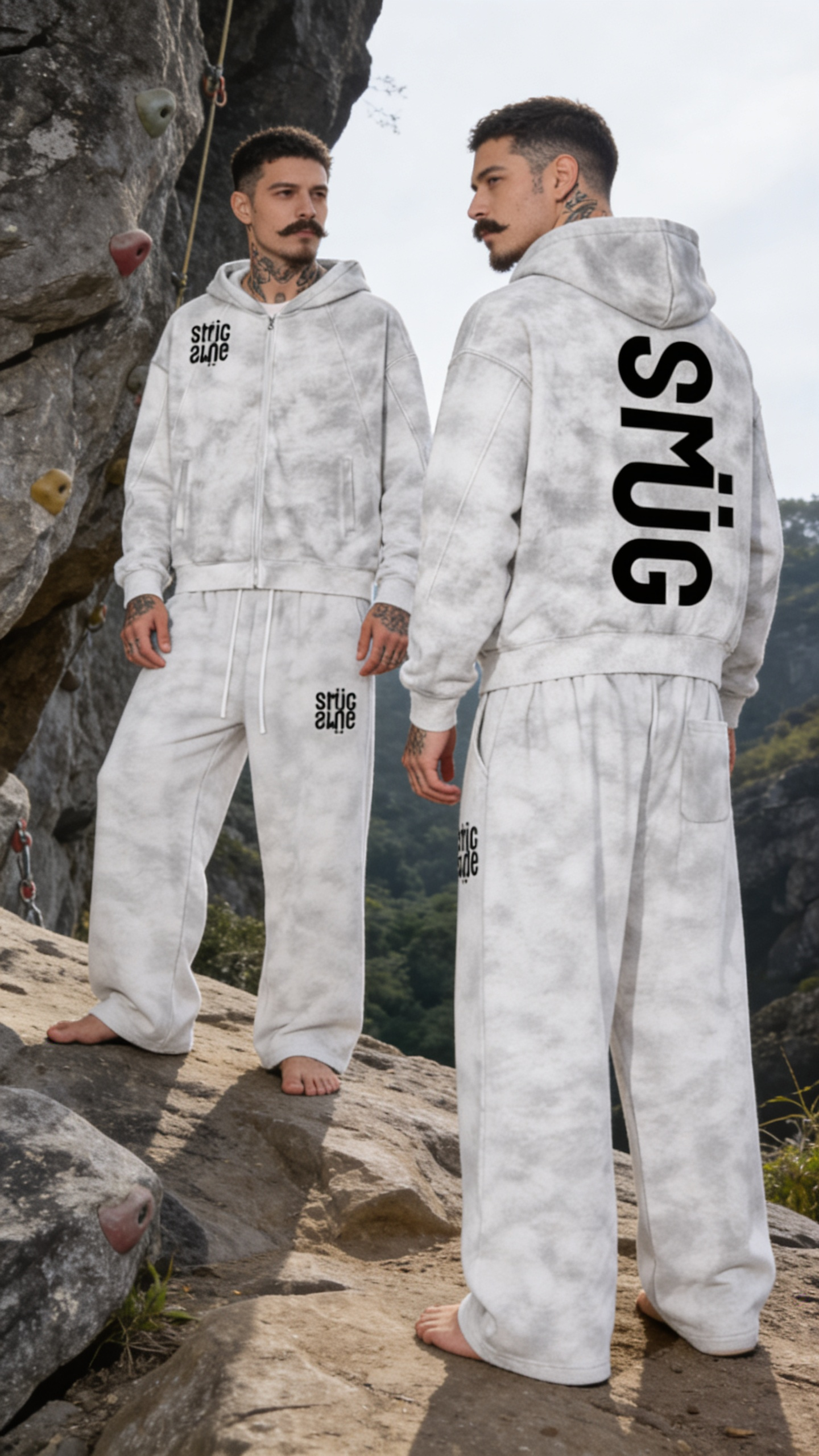 Dirty Washed Fleece Sweatpants