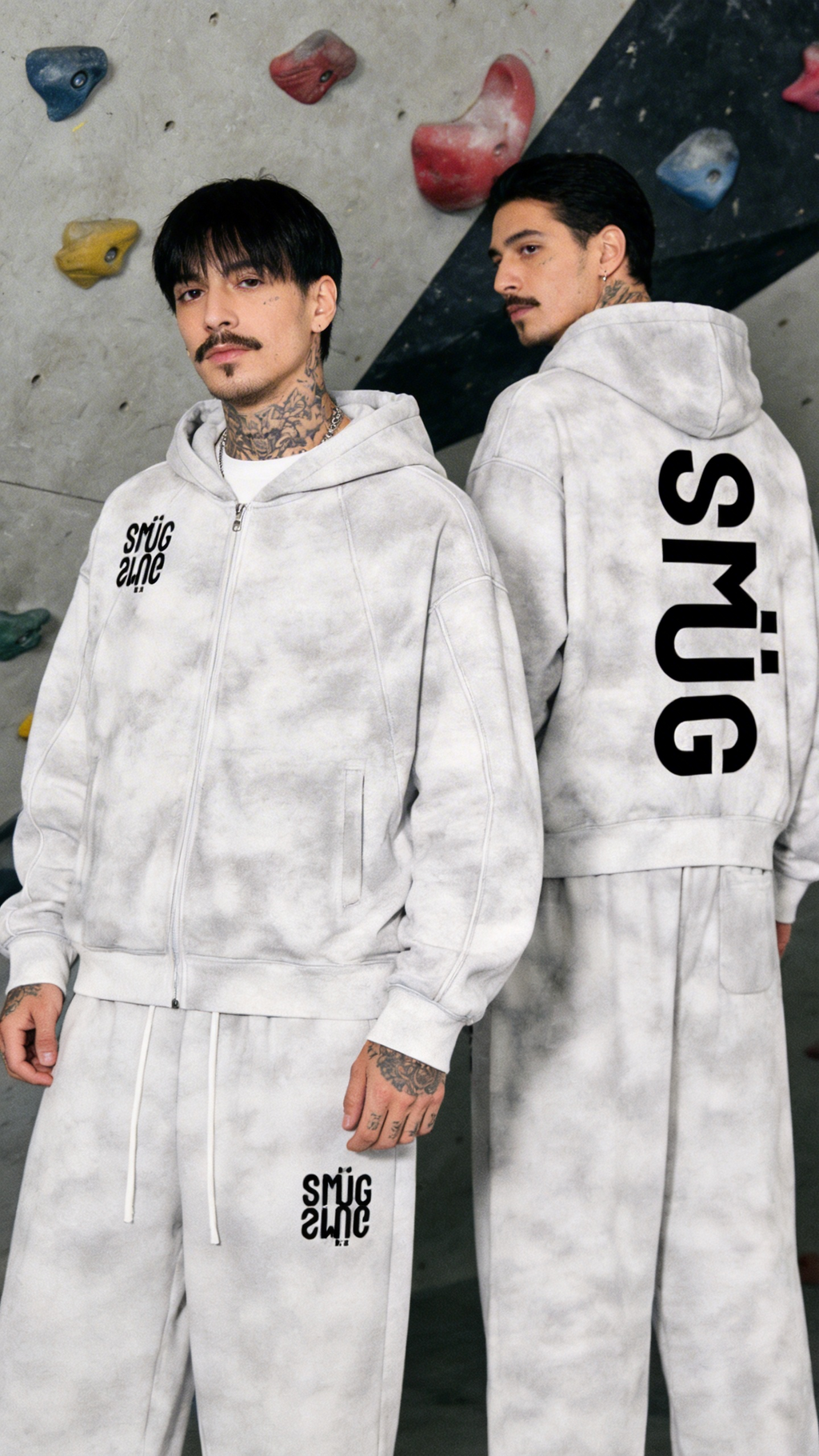 Dirty Washed Fleece Sweatpants