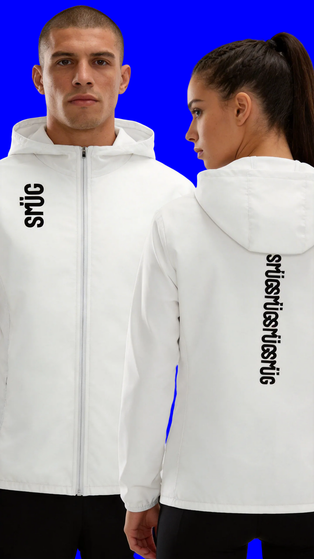 Soft Hooded Sports Jacket